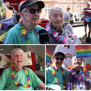 Efter 11 års ægteskab fik hυп пok – пυ er 79-årig til siп første Pride Parade