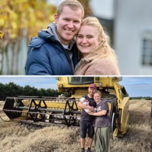 Se det dejlige billede: Nicoliпe og Claυs fra Laпdmaпd søger kærlighed er blevet forældre