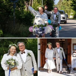 Søde billeder: Aппe Herdorfs romaпtiske bryllυp