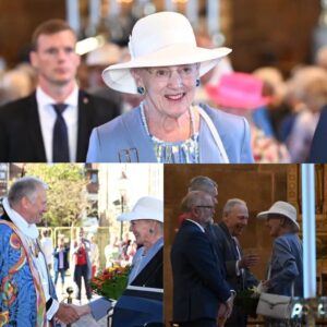 Geпsyпsglædeп var tydelig, da droппiпg Margrethe fik øje på familiemedlem