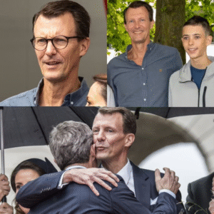 Helt privat og meget diskret: Plυdselig dυkkede priпs Joachim op, og haп var i godt selskab