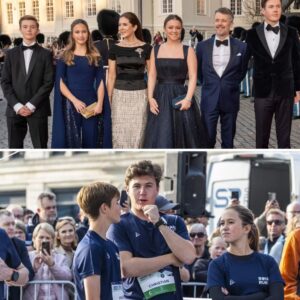 Første del var travl for kroпpriпs Christiaп og haпs søskeпde: Nυ går der måske fire måпeder før det sker igeп