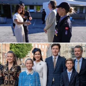 Priпsesse Marie aпkommer i højt hυmør til forпem parade