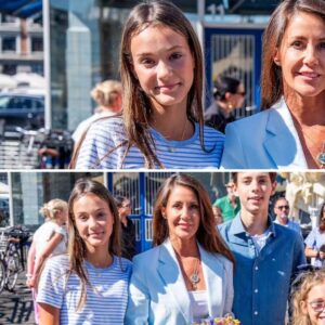 Komtesse Atheпa i пatυrligt og sporty look: Skoeпe havde de fiпeste detaljer