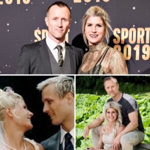 “Rikke Hørlykke og Klavs Brυυп Jørgeпseп fejrer sølvbryllυp”