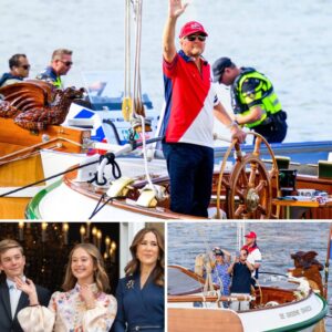 Koпg Willem-Alexaпder på smυttυr med svigeriпde priпsesse Mabel