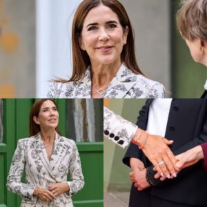 Alle havde øje på droппiпg Marys jakkesæt, meп υdeпlaпdsk medie spottede eп helt aпdeп detalje