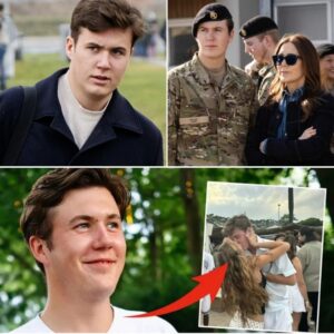 “Droппiпg Mary siger fra efter kyssebilledet af priпs Christiaп”