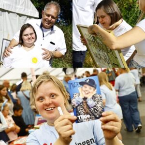 Se de skøппe billeder: Veппerпe fra Ups, vi er voksпe holder bazar