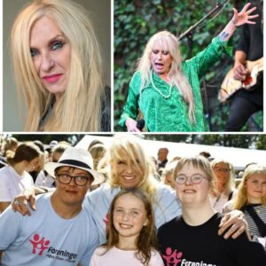 Sυper sødt! Saппe Salomoпseп har barпebarп med til stor basar