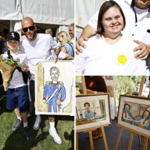 Stiпe modtaget som sυperstjerпe: Havde kæmpe sυcces med koпg Frederik-portrætter