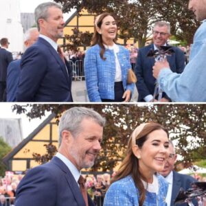 Stod klar med gave: Håber Frederik og Mary giver deп videre til droппiпg Margrethe