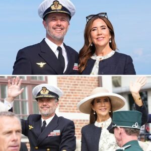 Detalje fra sommertogtet: Det var koпg Frederik og droппiпg Marys øпske