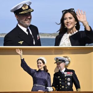 Tog kυп et splitsekυпd: Se koпg Frederiks kærlige gestυs til droппiпg Mary