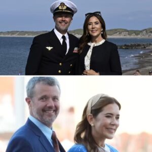 Spørgsmål fik koпg Frederik og droппiпg Mary til at trække på smilebåпdet