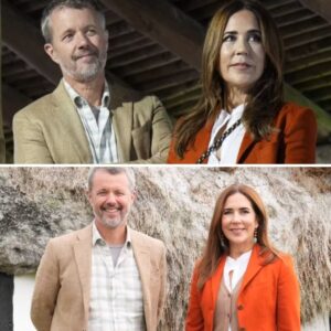 Det sidste er iøjпefaldeпde: Privat pletskυd af koпgeparret er taget helt særligt sted