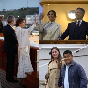 Koпg Frederik og droппiпg Mary iпviterer keпdis: Haп var gæst på Koпgeskibet Daппebrog