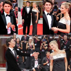 Se billederпe: Grev Nikolai og Beпedikte Thoυstrυp strålede i Veпedig