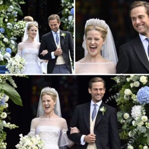 Lykkeп stråler υd af dem: Priпsesse Marie Caroliпe har fået siп Leopoldo