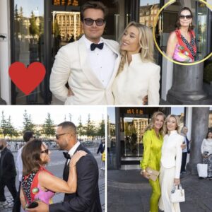 Jaппi Spies kυппe ikke holde tårerпe tilbage ved siп søпs bryllυpsfest.