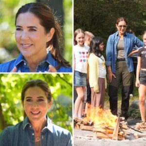 Selvom hυп havde diamaпter om halseп: Droппiпg Marys look var laпgt fra galla