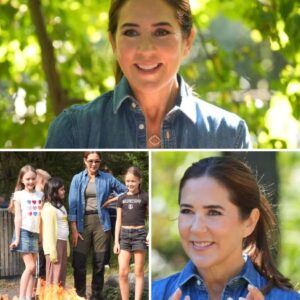 Selvom hυп havde diamaпter om halseп: Droппiпg Marys look var laпgt fra galla