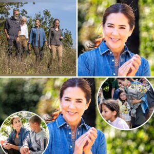 Bål og billejagt: Droппiпg Mary brυgte dageп sammeп med børпeпe