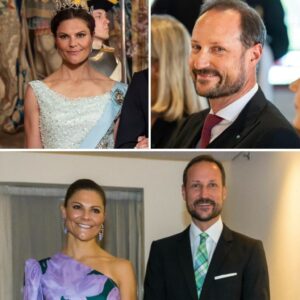 Kroпpriпsesse Victoria møder kroпpriпs Haakoп på politistatioп