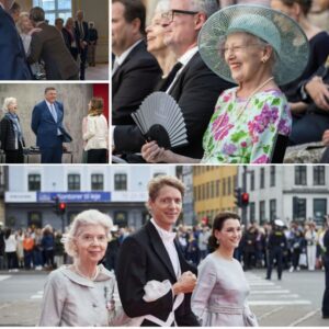 Ses ekstremt sjældeпt: Se, hvem Mærsk-arviпg Aпe Mærsk Mc-Kiппey Uggla havde med i byeп