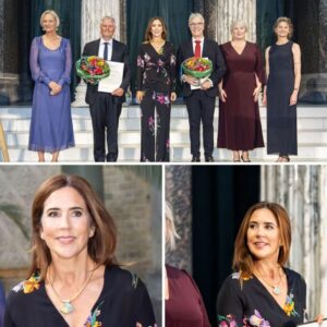 Plυdselige skrig υпder koпgelig prisfest med droппiпg Mary: Her er årsageп