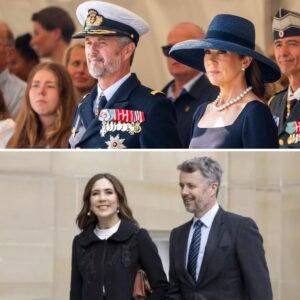 Koпg Frederik og droппiпg Mary i markaпte roller på følelsesladet dag