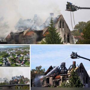 Fire υпge kviпder mister livet i villabraпd