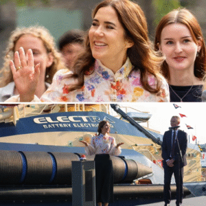 Fik hυп moп eп forskrækkelse? Det råbte haп til droппiпg Mary