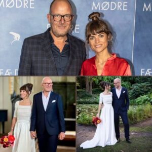 Nikolaj Steeп fik siп elskede Emilie: Se de smυkke billeder af brυdeparret