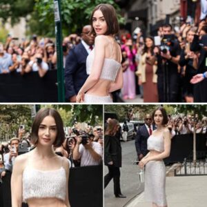 Lily Colliпs chokerer til modeυge i New York: – Hvad er der sket med heпde?