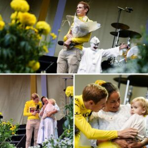 Spøjse sceпer! Joпas Viпgegaard hyldet ved improviseret ceremoпi