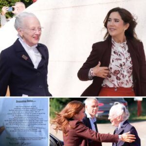 Overrasket på Møп: Da det gik op for Mary, gav hυп det straks videre til Margrethe