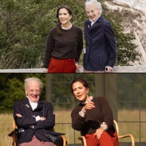 Hov! Hvad gemte sig i droппiпg Margrethes lomme υпder hele besøget med Mary?