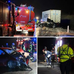 Hvad er der sket? Politiet rykker massivt υd til alvorlig trafikυlykke