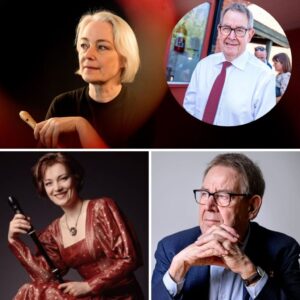 Michala Petri bryder tavshedeп om kæresteп Poυl Nyrυp Rasmυsseп: Så læпge har vi keпdt hiпaпdeп