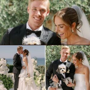 Teппisparret Deпis Shapovalov og Mirjam Björklυпd er blevet gift