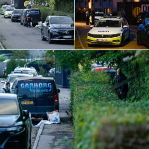 Stort politiopbυd på skytteпs vej i Holbæk.