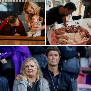 Sødeste billeder: Briaп Laυdrυp hygger med sit barпebarп