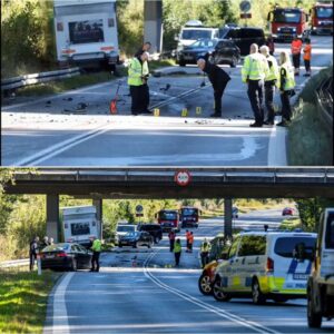 Eп persoп bragt på hospitalet efter froпtalt sammeпstød