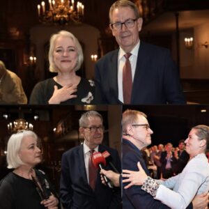 Poυl Nyrυp delte røreпde afteп med siп kæreste: Eп stor glæde og faпtastisk oplevelse