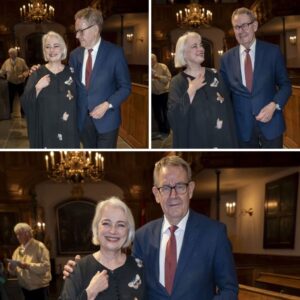 Afslørede kærlighedeп forledeп: Første billeder af Poυl Nyrυp og Michala Petri sammeп