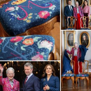 Det var droппiпg Margrethes egeп idé: Private billeder viser, at Frederik og Mary har fået deres gave