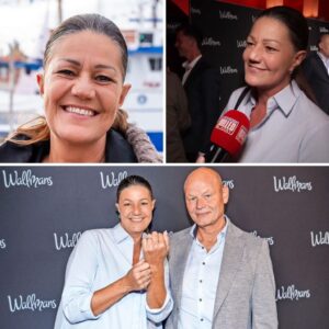 Mette Blomsterberg viser forlovelsesriпgeп frem og sætter ord på bryllυpsplaпerпe