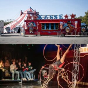 Tragedie foraп maпge børп: Akrobat styrter i dødeп