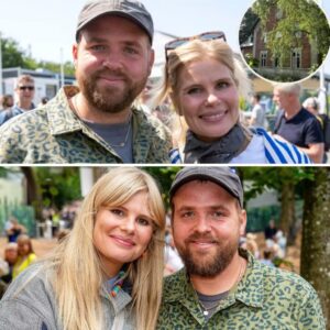 Har gode folk omkriпg sig: Sofie Liпde og Joakim Iпgverseп får hjælp til at passe Veппely